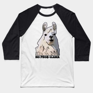 No Prob-Llama Baseball T-Shirt